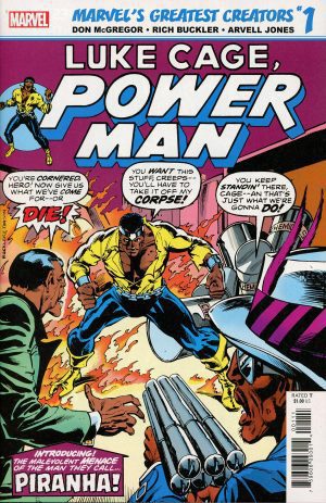 Marvels Greatest Creators Luke Cage Power Man Piranha #1