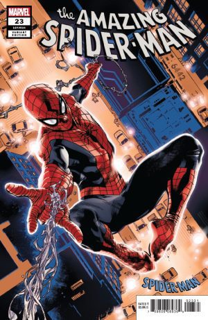 Amazing Spider-Man Vol 5 #23 Cover C Variant Stuart Immonen Spider-Man Blue And Red Suit Cover