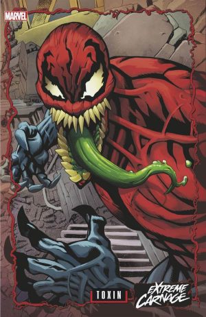 Extreme Carnage Toxin #1 (One Shot) Cover B Variant Jeff Johnson Connecting Cover