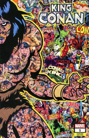 King Conan Vol 2 #1 Cover E Variant Mr Garcin Connecting Collage Cover