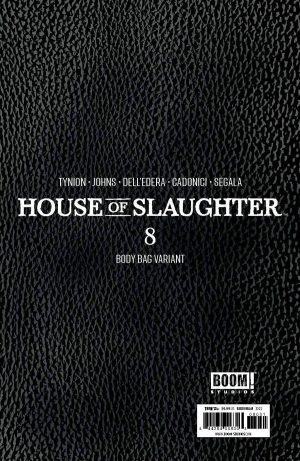 House Of Slaughter #8 Cover C Variant Chris Burnham Bodybag Cover