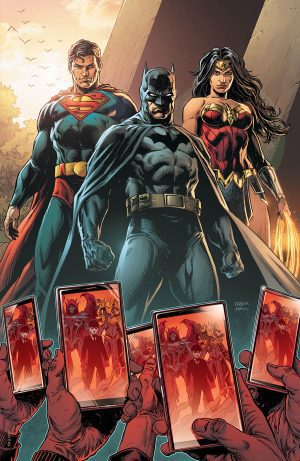 FCBD 2023 Dawn Of DC Knight Terrors Special Edition #1 Cover B Variant Jason Fabok Foil Card Stock Cover