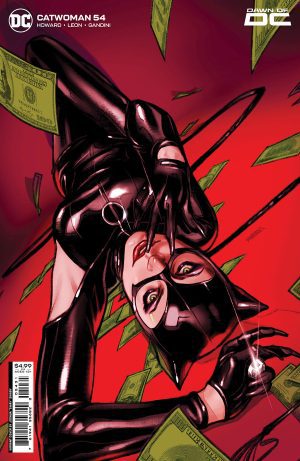Catwoman Vol 5 #54 Cover B Variant Joshua Sway Swaby Card Stock Cover