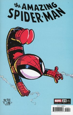 Amazing Spider-Man Vol 6 #25 Cover F Variant Skottie Young Cover