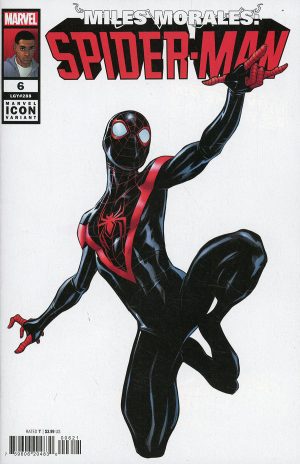 Miles Morales Spider-Man Vol 2 #6 Cover C Variant Stefano Caselli Marvel Icon Cover