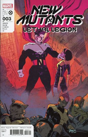 New Mutants Lethal Legion #3 Cover A Regular Javier Fernández Cover