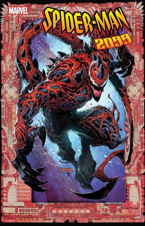 Spider-Man 2099 Dark Genesis #1 Cover C Variant Ken Lashley Frame Cover