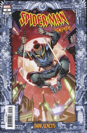 Spider-Man 2099 Dark Genesis #2 Cover C Variant Ken Lashley Frame Cover