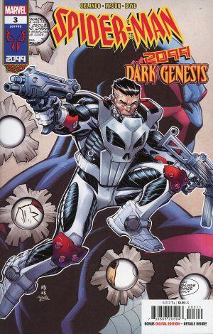 Spider-Man 2099 Dark Genesis #3 Cover A Regular Nick Bradshaw Cover