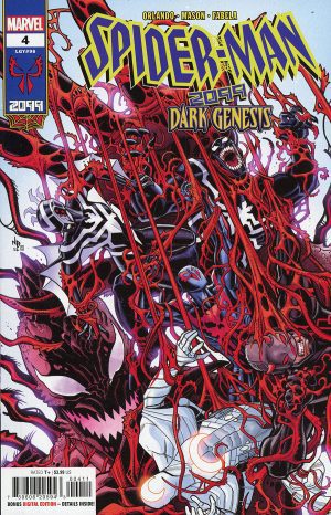 Spider-Man 2099 Dark Genesis #4 Cover A Regular Nick Bradshaw Cover