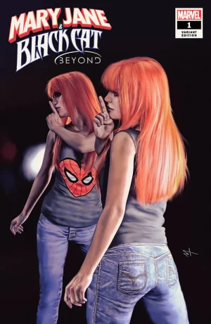 Mary Jane & Black Cat: Beyond #1 Unknown Comics Marco Turini Exclusive Variant Cover