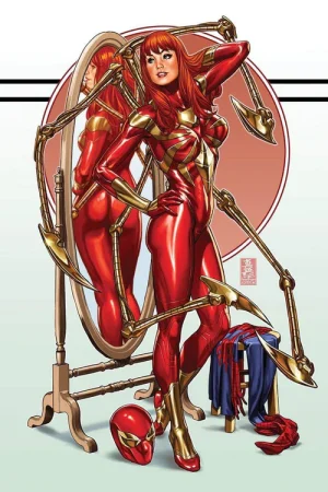 The Amazing Spider-Man #10 NYCC Mark Brooks Exclusive Iron Spider Virgin Variant Cover