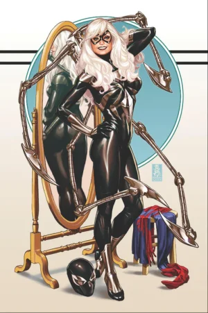 The Amazing Spider-Man Whatnot Mark Brooks Exclusive Black Cat Virgin Variant Cover