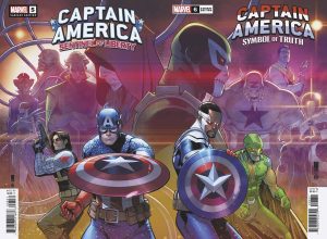 Captain America Sentinel Of Liberty/Symbol Of Truth Variant Paco Medina Connecting Cover