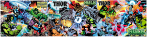 Hulk Vs Thor Banner Of War Variant Geoff Shaw Connecting Cover Set