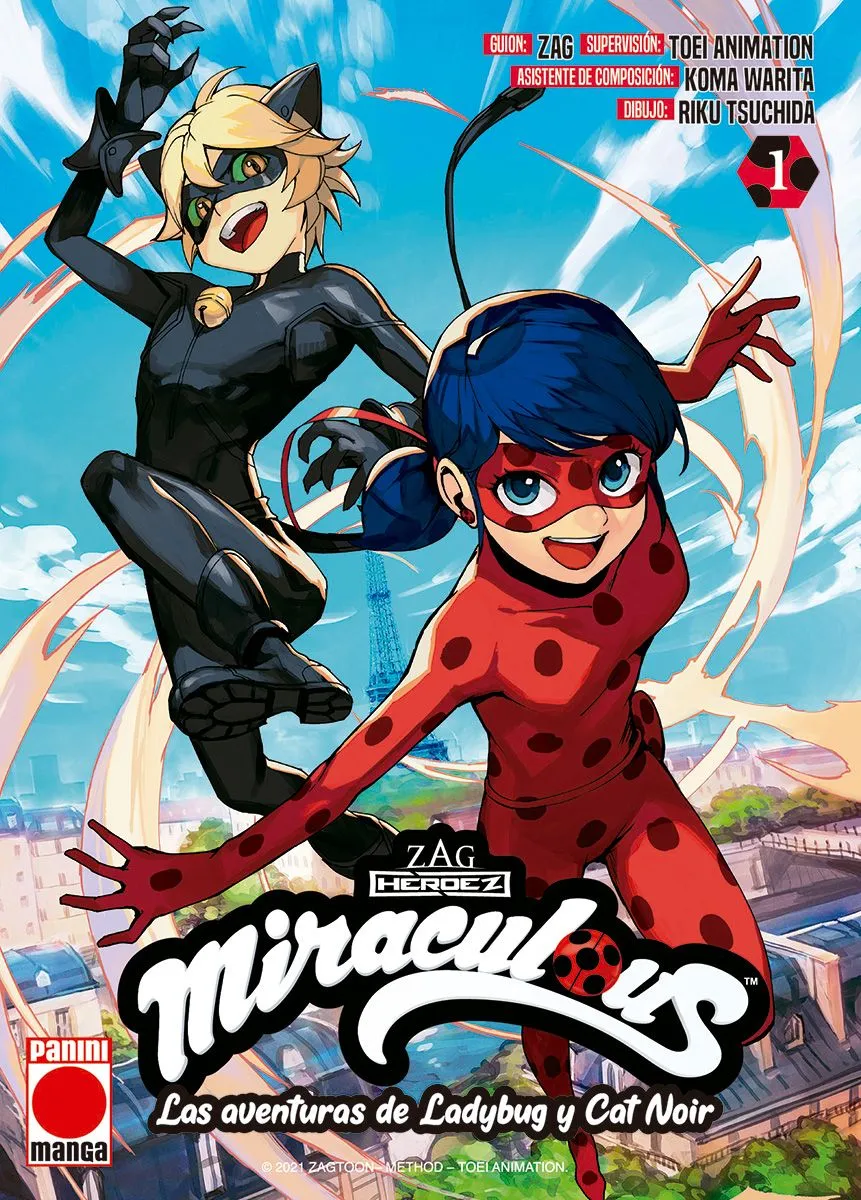 Miraculous: Las aventuras de Ladybug y Cat Noir 01 ⋆ tajmahalcomics