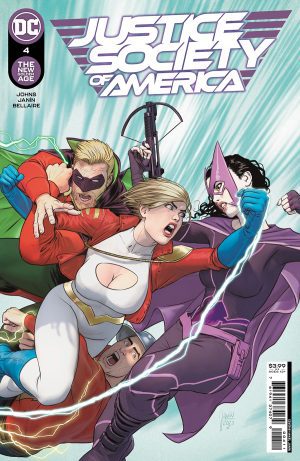 Justice Society Of America Vol 4 #4 Cover A Regular Mikel Janin Cover