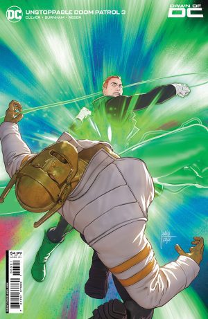 Unstoppable Doom Patrol #3 Cover B Variant Mikel Janin Card Stock Cover
