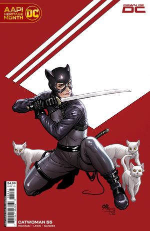 Catwoman Vol 5 #55 Cover D Variant Frank Cho AAPI Heritage Month Card Stock Cover