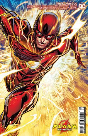 Flash Vol 5 #800 Cover G Variant Jonboy Meyers The Flash Movie Card Stock Cover