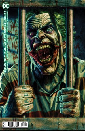 The Joker: The Man Who Stopped Laughing #9 Cover B Variant Lee Bermejo Cover