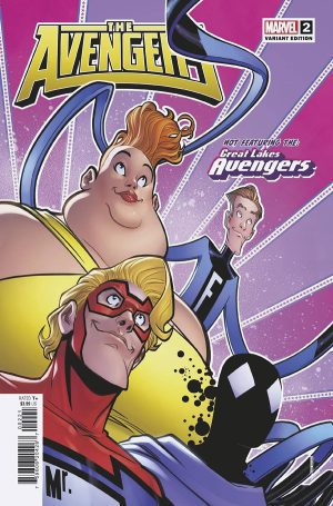 Avengers Vol 8 #2 Cover C Variant David Baldeón Great Lakes Avengers Cover
