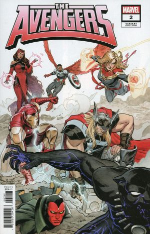 Avengers Vol 8 #2 Cover E Variant Paolo Rivera Cover