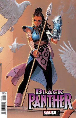 Black Panther Vol 9 #1 Cover B Variant Elena Casagrande Women Of Marvel Cover