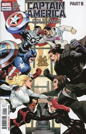 Captain America Cold War Omega #1 (One Shot) Cover A Regular Patrick Gleason Cover