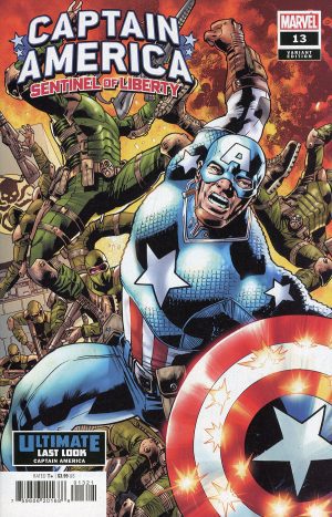 Captain America Sentinel Of Liberty Vol 2 #13 Cover B Variant Bryan Hitch Ultimate Last Look Cover