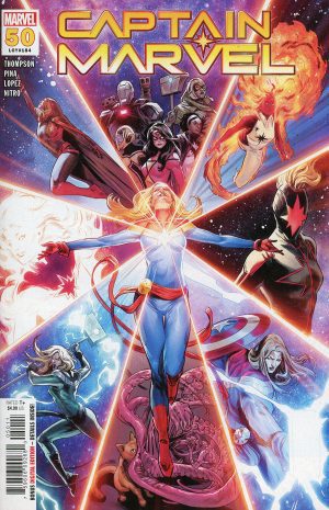 Captain Marvel Vol 9 #50 Cover A Regular Carmen Carnero Cover