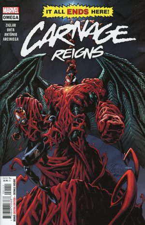 Carnage Reigns Omega #1 (One Shot) Cover A Regular Ryan Stegman Cover