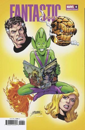 Fantastic Four Vol 7 #8 Cover B Variant George Pérez Cover