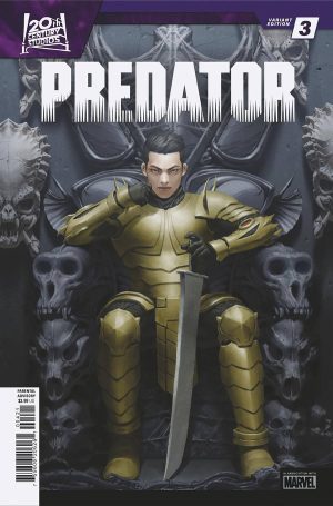 Predator Vol 4 #4 Cover B Variant Junggeun Yoon Cover