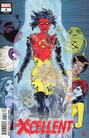 The X-Cellent Vol 2 #4 Cover A Regular Michael Allred Cover