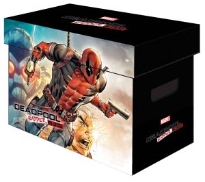 Caja para comics Marvel Graphic Deadpool Badder Blood Short Comic Storage Box