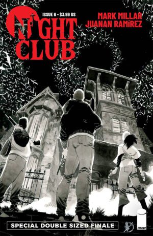 Night Club (2022) #6 Cover B Variant Matteo Scalera Black & White Cover