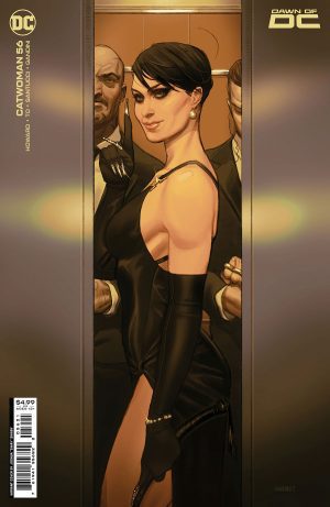 Catwoman Vol 5 #56 Cover B Variant Joshua Sway Swaby Card Stock Cover