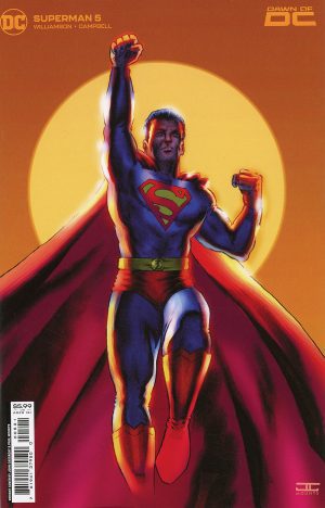 Superman Vol 7 #5 Cover B Variant John Cassaday Card Stock Cover