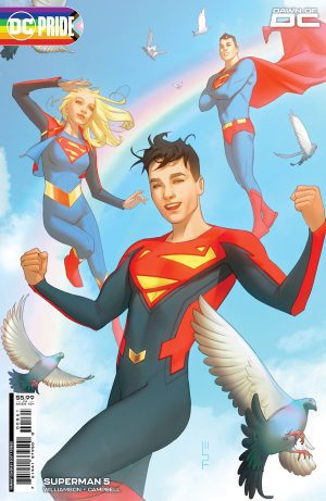 Superman Vol 7 #5 Cover D Variant W Scott Forbes DC Pride Card Stock Cover