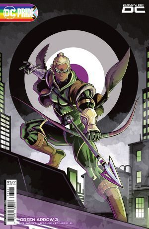 Green Arrow Vol 8 #3 Cover C Variant Luciano Vecchio DC Pride Card Stock Cover