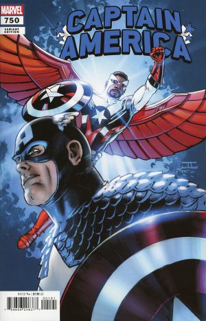Captain America Vol 9 #750 Cover D Variant John Cassaday Blue Cover