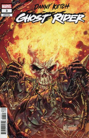 Danny Ketch Ghost Rider #3 Cover B Variant Sergio Dávila Cover
