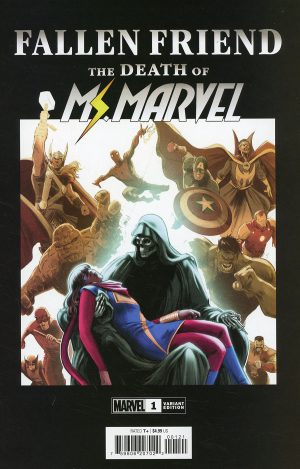 Fallen Friend The Death Of Ms Marvel #1 (One Shot) Cover B Variant Carmen Carnero Homage Cover