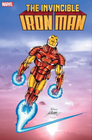 Invincible Iron Man Vol 4 #8 Cover C Variant George Perez Cover