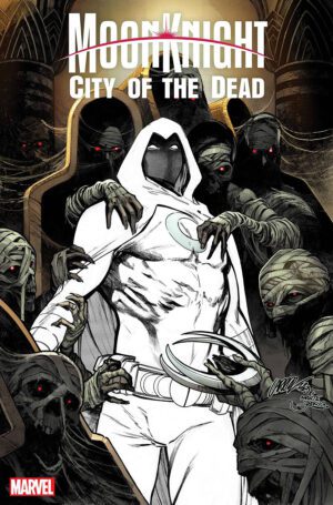 Moon Knight City Of The Dead #1 Cover D Variant Pepe Larraz Foil Cover