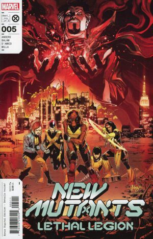 New Mutants Lethal Legion #5 Cover A Regular Javier Fernández Cover