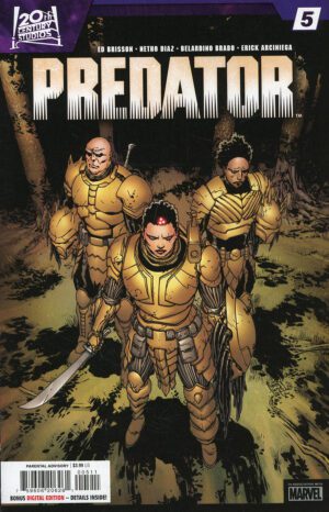 Predator Vol 4 #5 Cover A Regular Giuseppe Camuncoli Cover