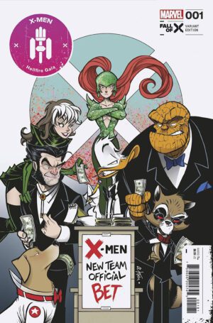 X-Men Hellfire Gala 2023 #1 (One Shot) Cover G Variant Gustavo Duarte Howard The Duck Cover