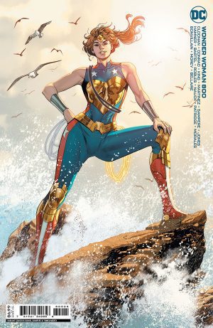 Wonder Woman Vol 5 #800 Cover H Variant Daniel Sampere Trinity Card Stock Cover